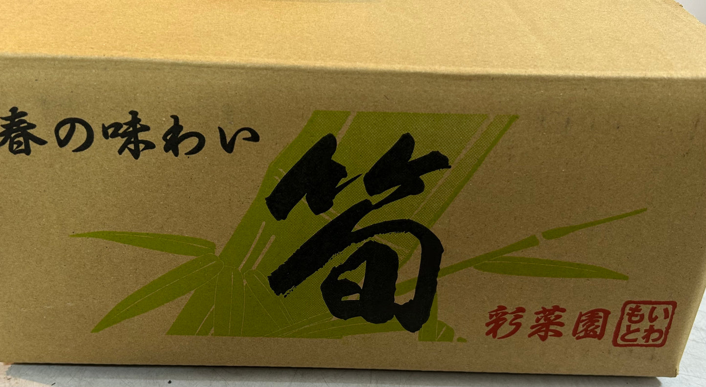 00 NEW 日本産 筍 2kg・ボックス JAPAN FRESH BAMBOO SHOOTS 2KG BOX