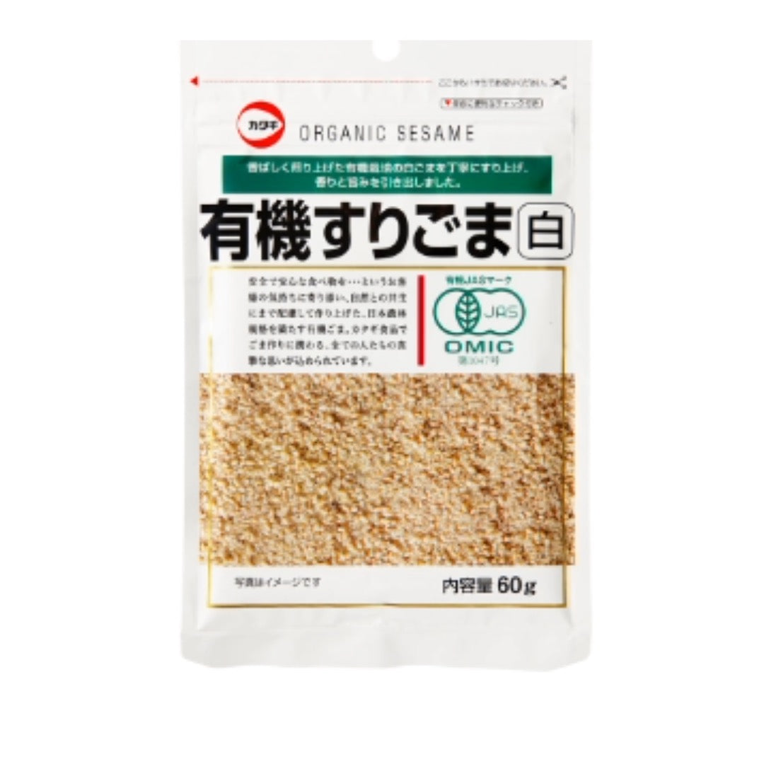 GOMA WHITE ORGANIC SESAME カタギ 有機すりごま 白