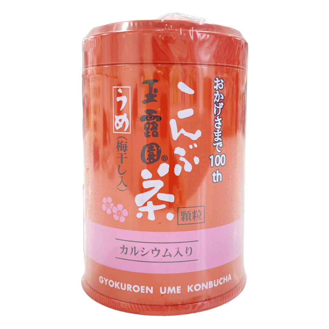 GYOKUROEN TEA UME KOMBU CHA 40G 梅昆布茶