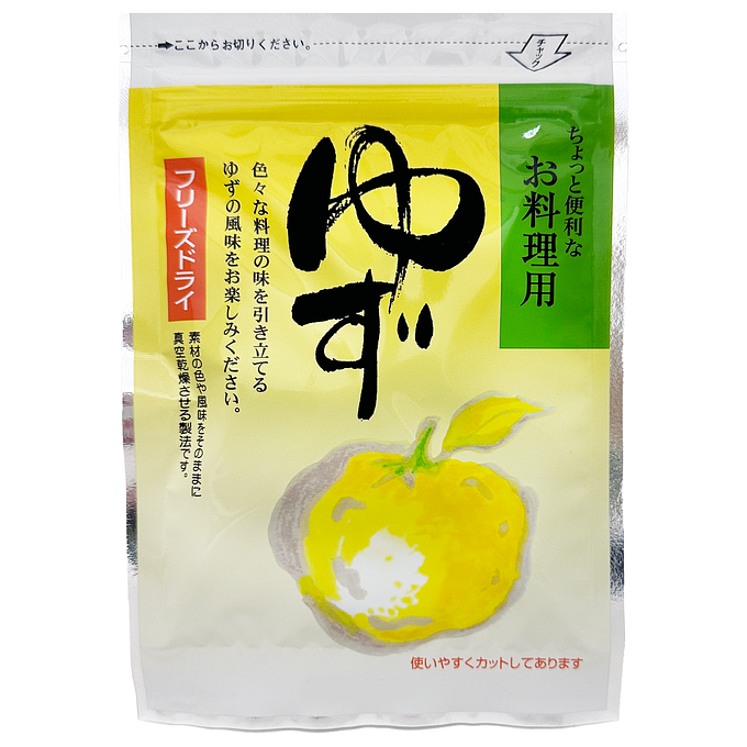00 FUJISAWA DRIED VEG YUZU フリーズドライゆず