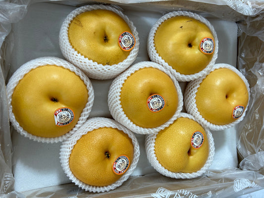 00【NEW】【CHINA】JAPANESE SEED PREMIUM PEAR 7P/BOX