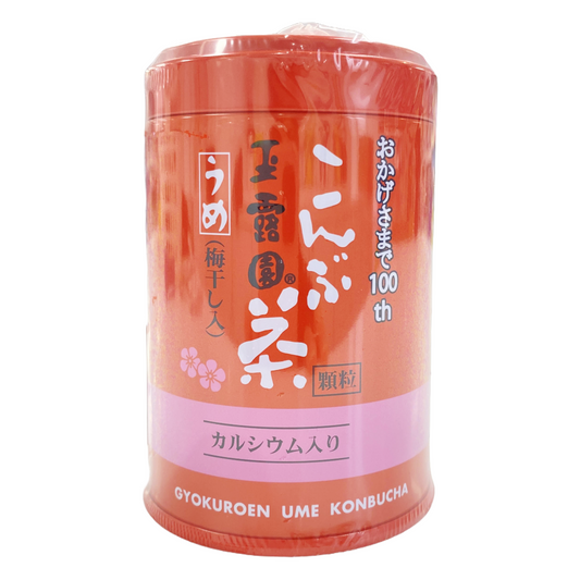 GYOKUROEN TEA UME KOMBU CHA 40G　梅昆布茶