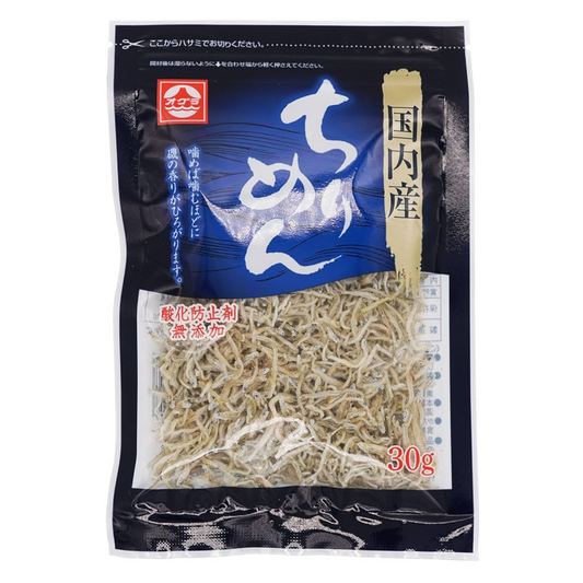 OGURA CHIRIMEN SHIRASU 30G オグラ　国内産ちりめん無添加